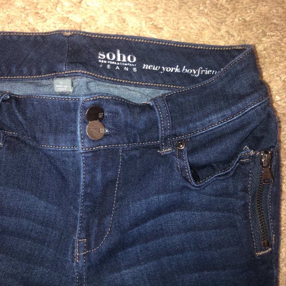 New York and Company Soho Jeans size 0